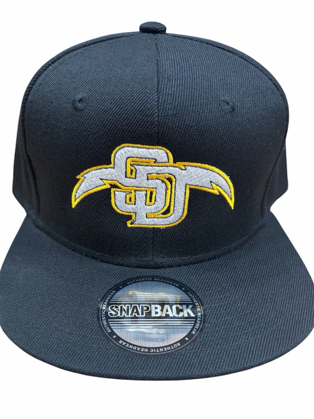 SD chargers Black Snapback Hat SD bolt chargers Logo hat chargers cap new
